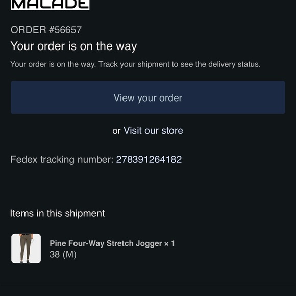 Macade golf joggers - Picture 5 of 5